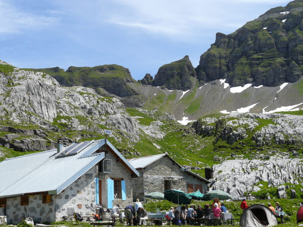 Les Refuges de Passy du Tour des Fiz en Haute-Savoie