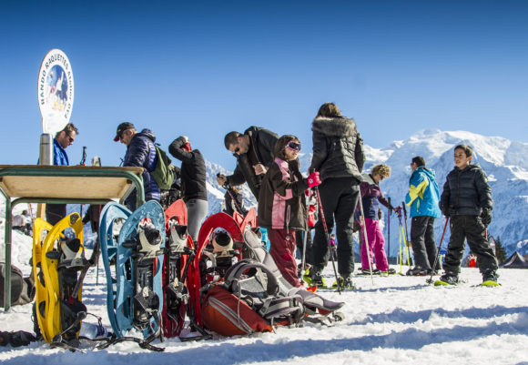 Snowshoeing