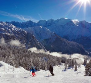 Passy Plaine joux ski Mont Blanc