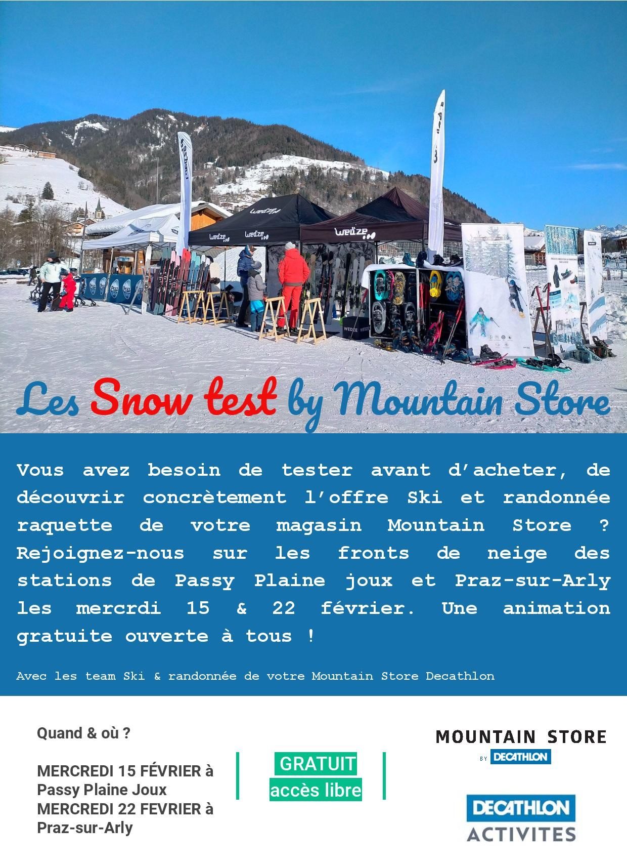 Les snow test by Mountain Store