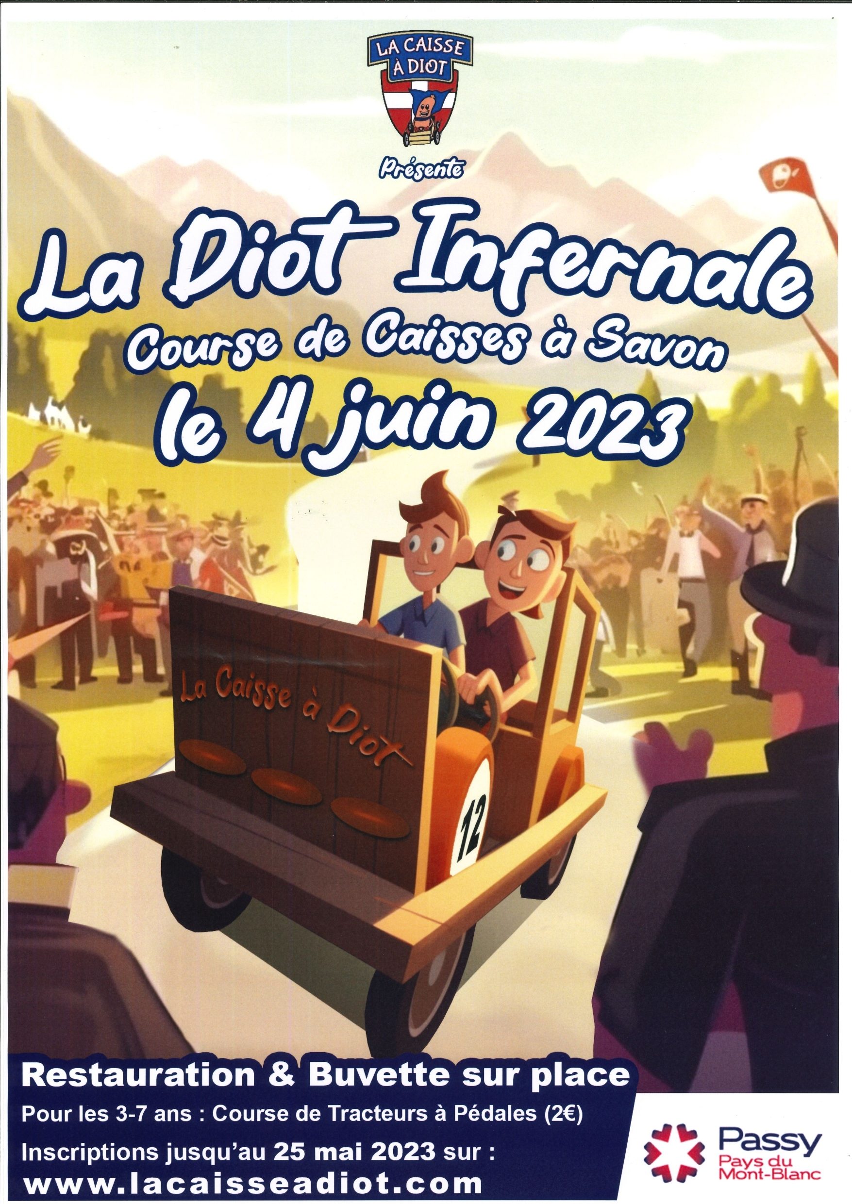 La Diot Infernale, course de caisse à savon