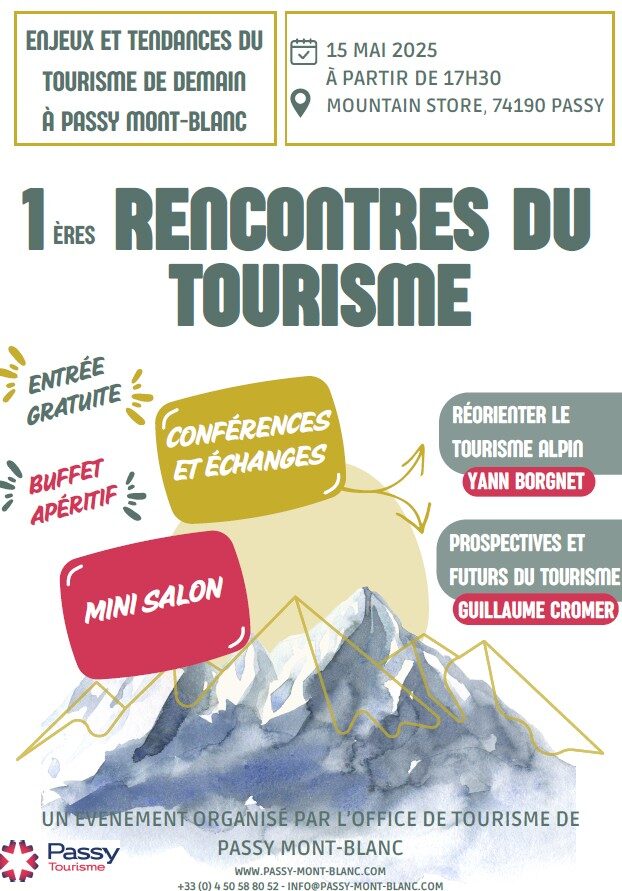 1ères Rencontres du tourisme à Passy Mont-Blanc